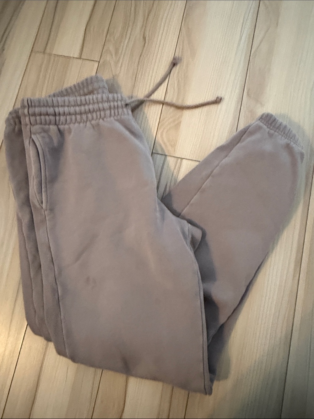 TNA Taupe sweatfleece cozy fleece Joggers